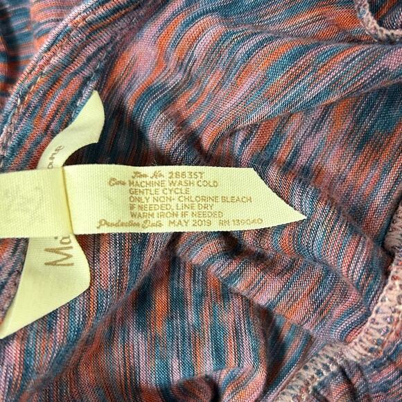 Matilda Moments With You Planetarium Tunic Top Size M Purple Pink Blue Space Dye - Picture 13 of 15